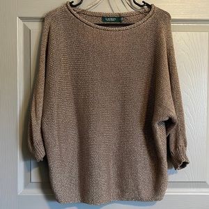 Lauren - Ralph Lauren Brown Sweater